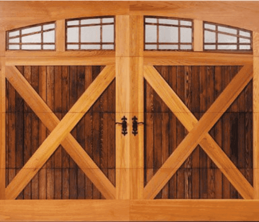 wooden residential garage doors surrey