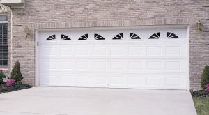 wide sectional garage door